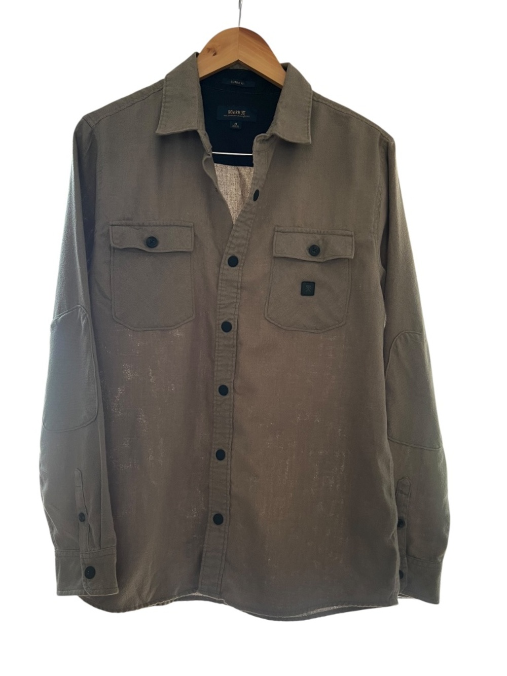 Roark Cabin Core Utility Shirt Jacket Snap Front (M)